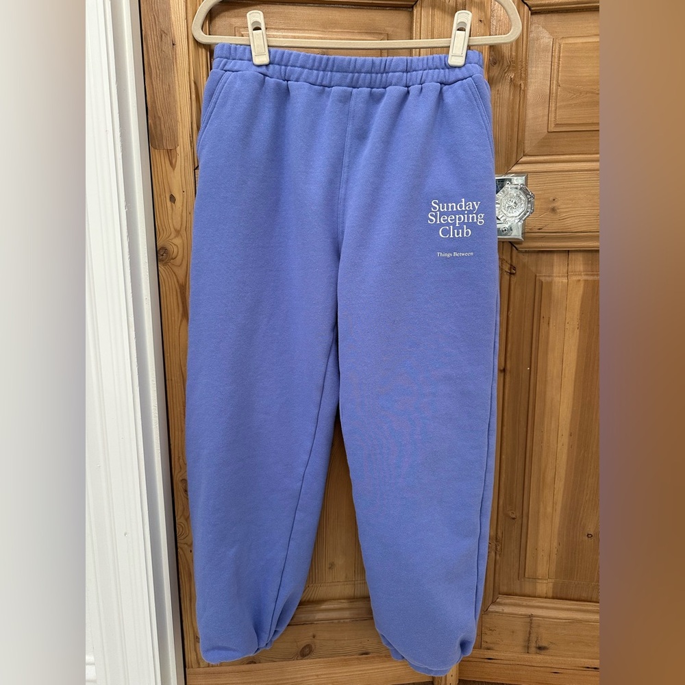 Sunday Sleeping Club jogger sweatpants in periwinkle